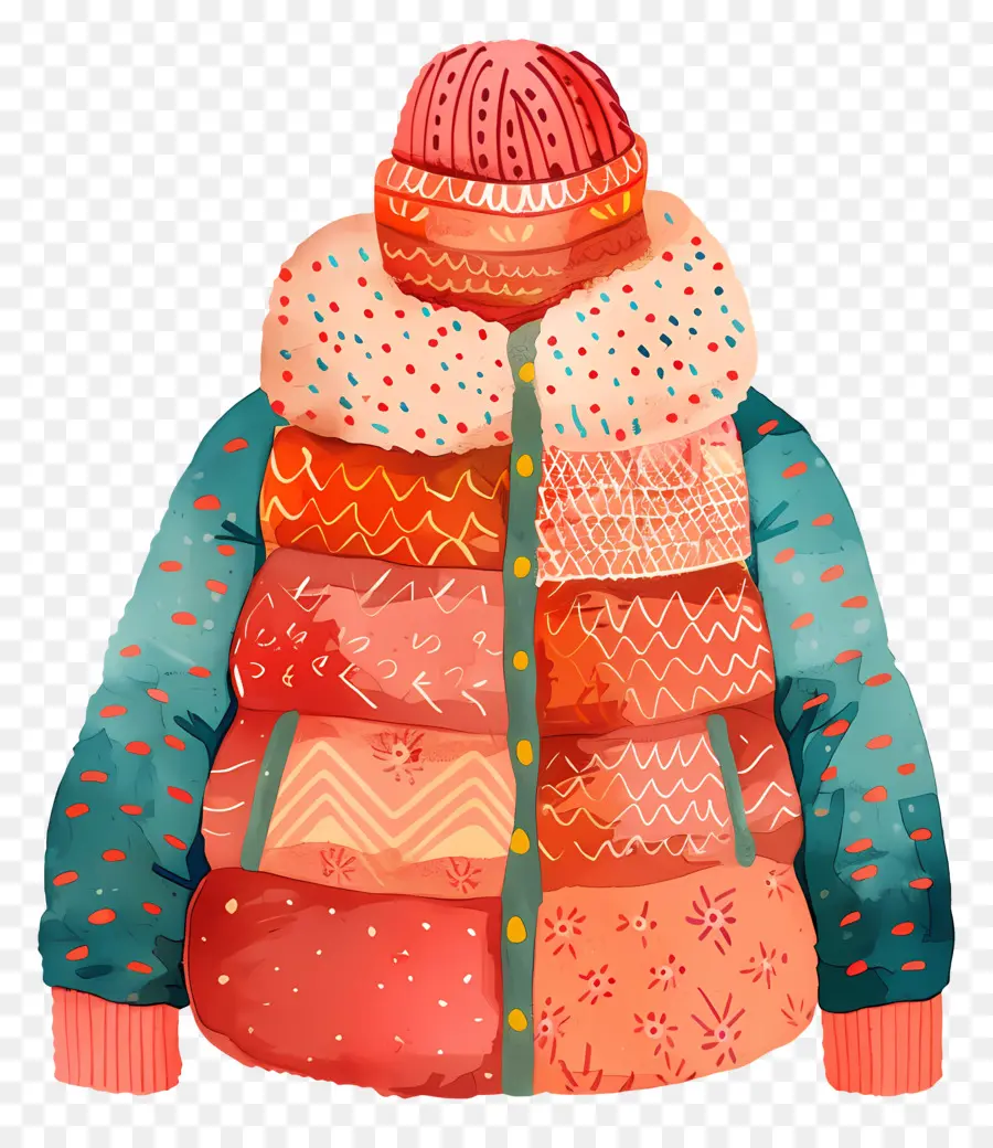 Kış Ceket，Kapüşonlu Ceket PNG