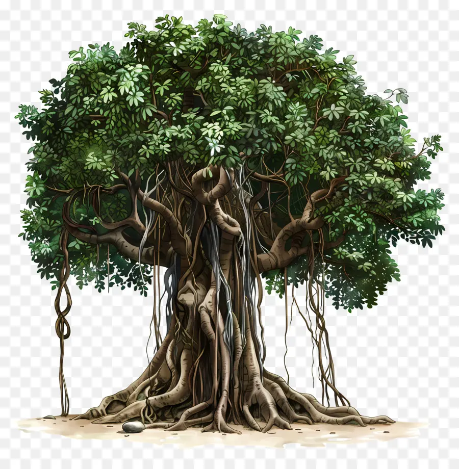 Banyan Ağacı，Incir Ağacı PNG