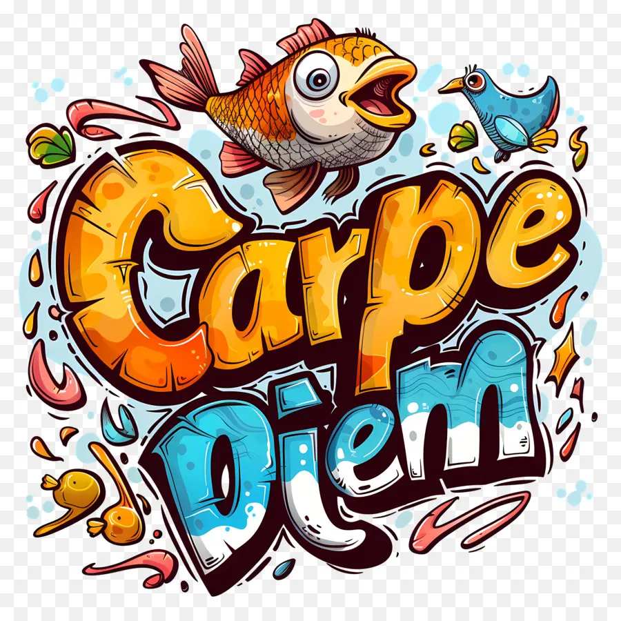 Carpe Diem，Tipografi PNG