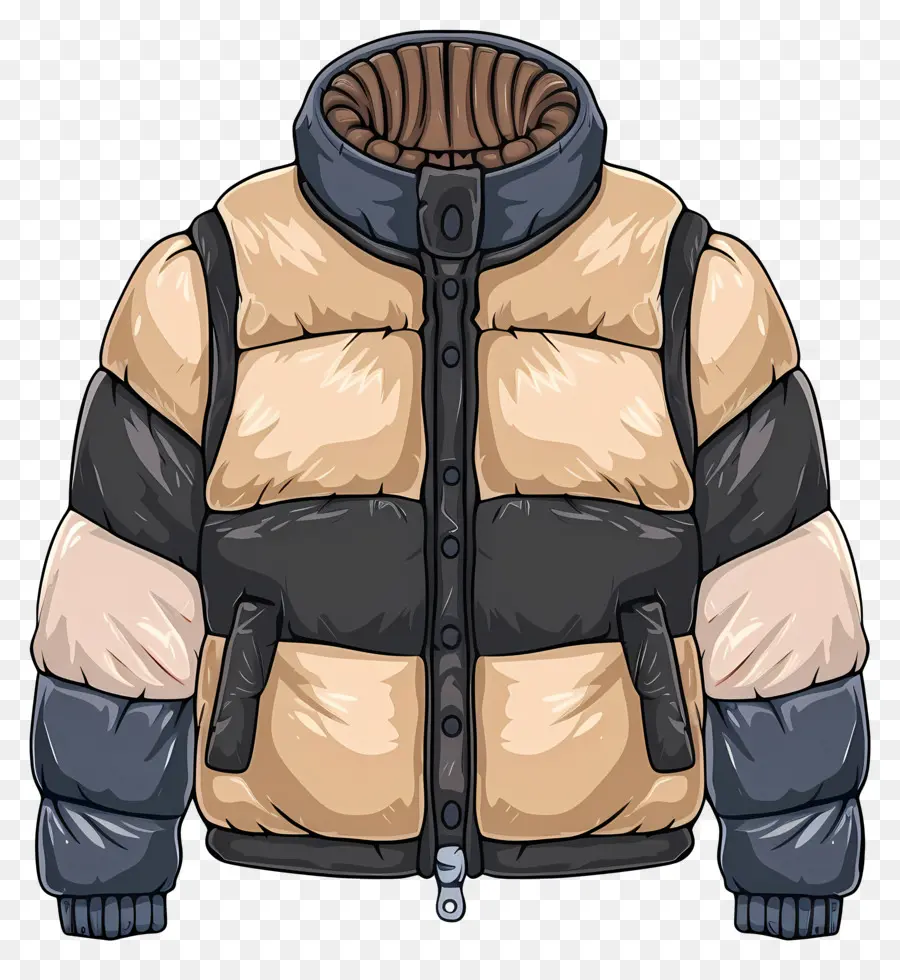 Kış Ceket，Yastıklı Ceket PNG