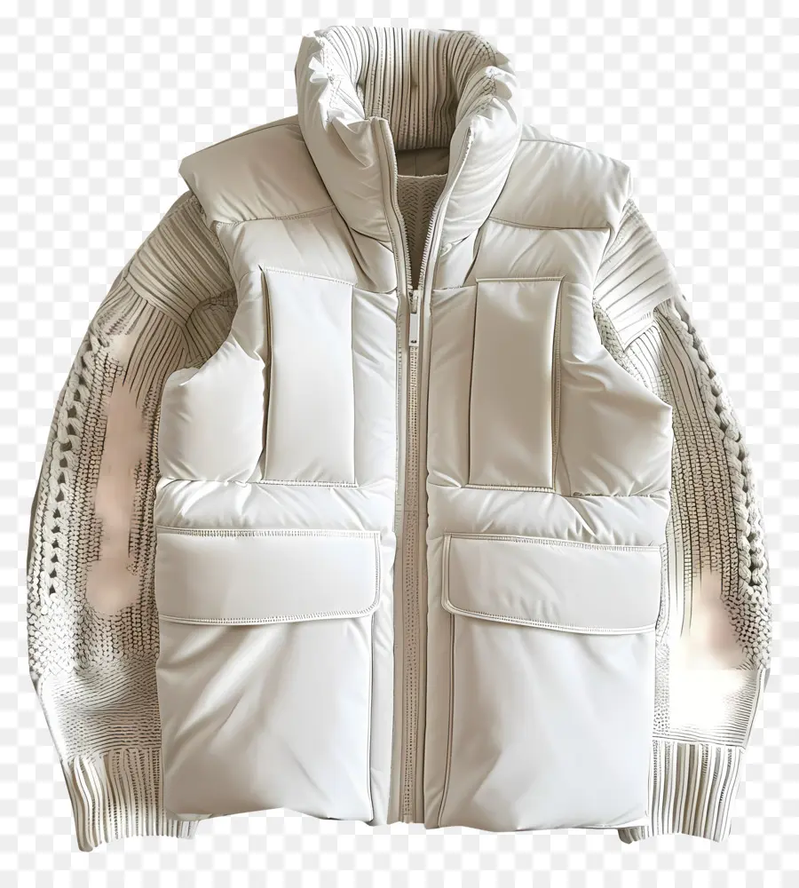 Kış Ceket，Beyaz Ceket PNG