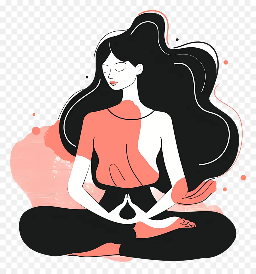 Kadın Meditasyonu，Meditasyon PNG