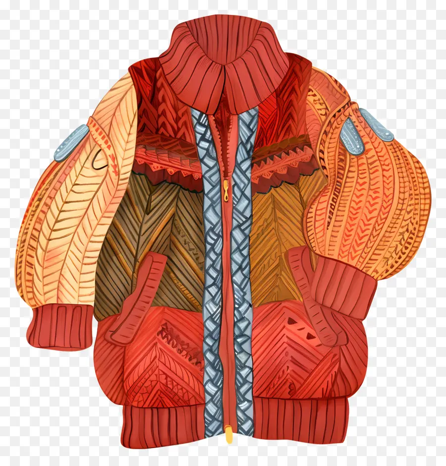 Kış Ceket，Süslü Ceket PNG