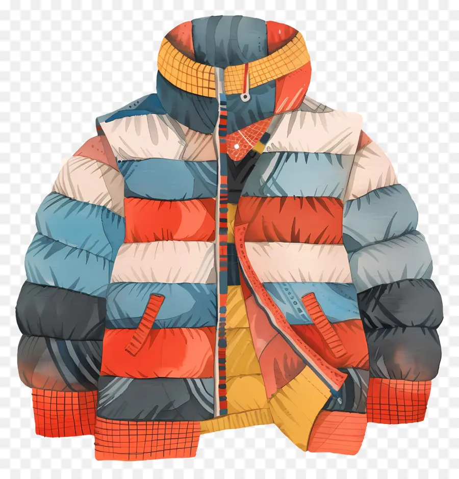 Kış Ceket，Renkli Ceket PNG