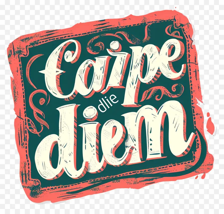 Carpe Diem，Fransızca Ifade PNG