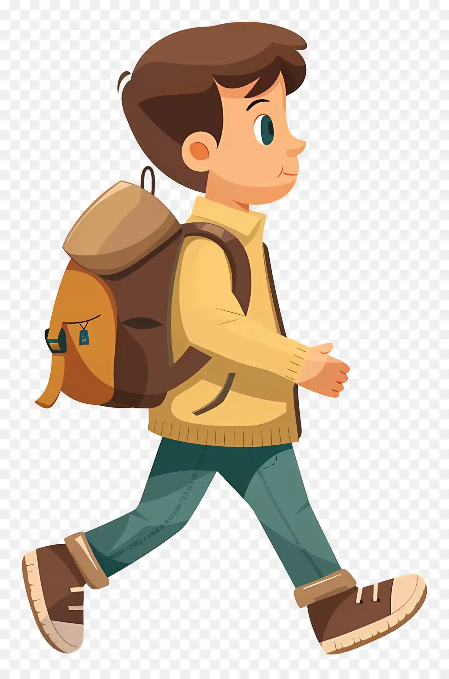 çocuk Yürüyor，öğrenci Yürüyüş PNG