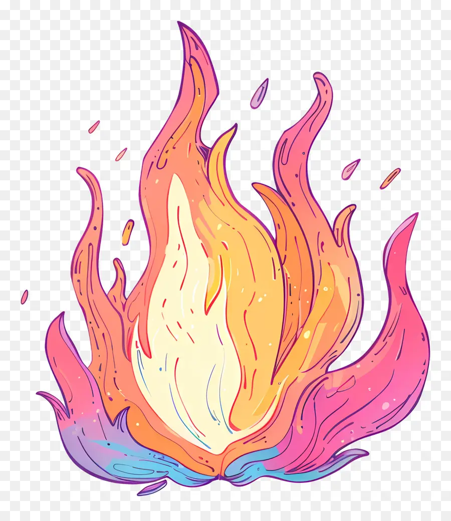 Karikatür Yangın，Yangın PNG