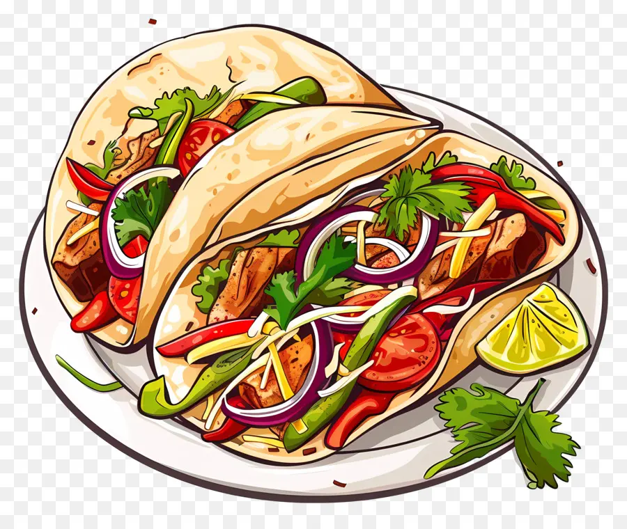 Fajita，Taco PNG