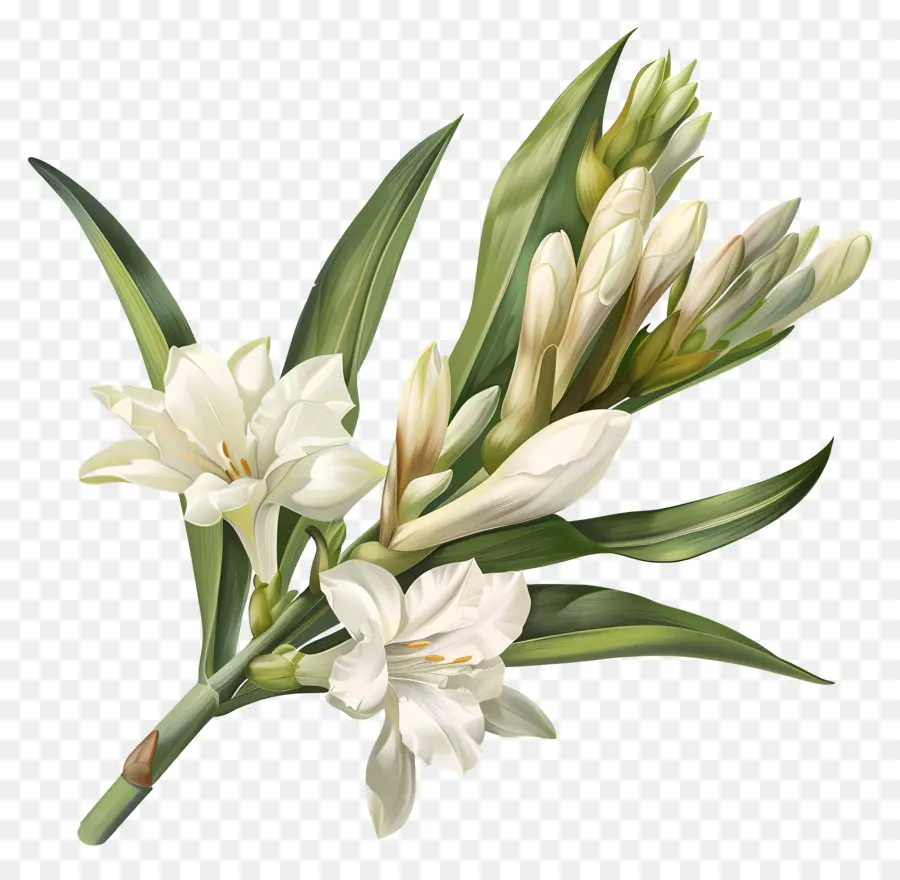 Sümbülteber çiçek，Yasemin çiçeği PNG