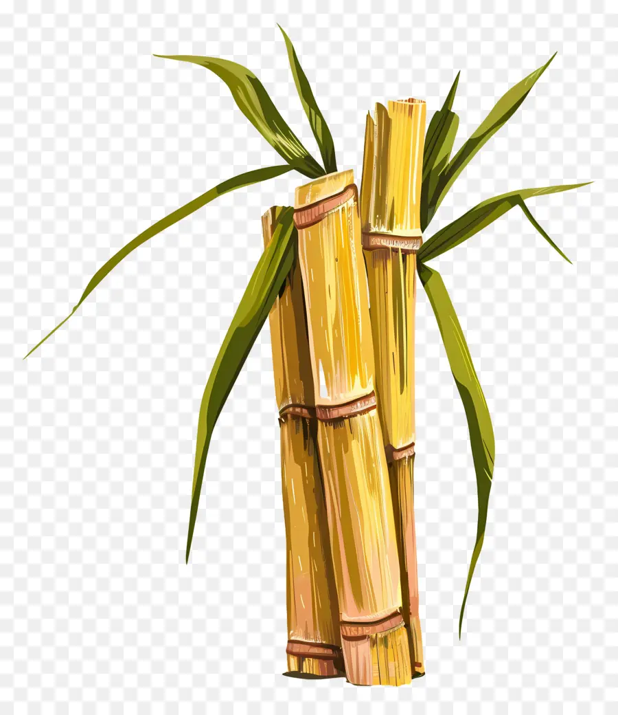 Şeker Kamışı，Bambu PNG
