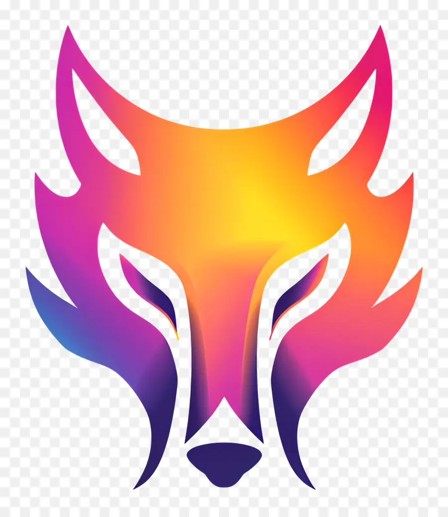 Basit Tasarım，Fox Logo Tasarımı PNG