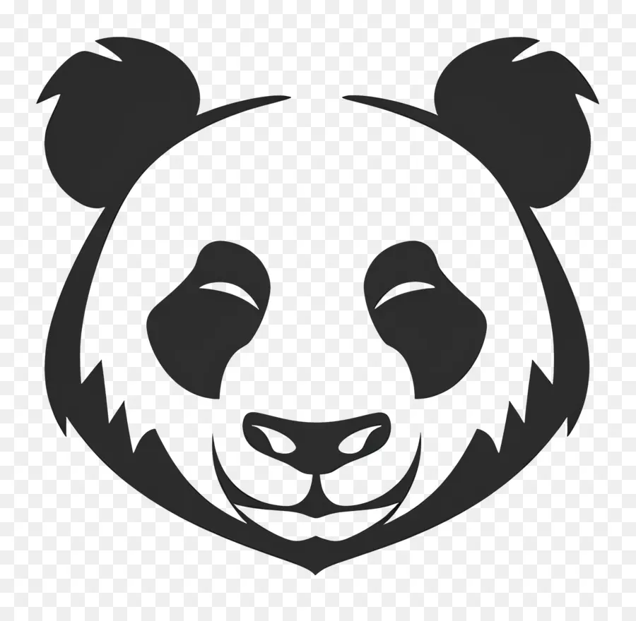 Basit Tasarım，Panda Ayısı PNG