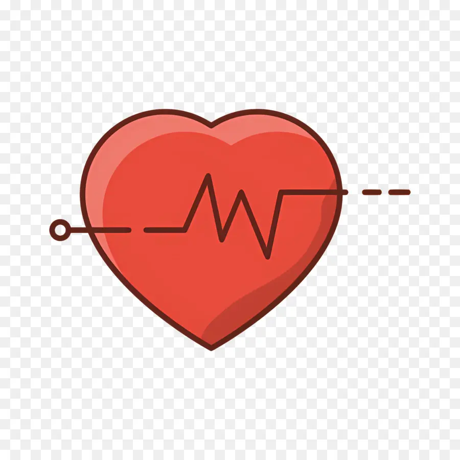 Kalp Nabız Çizgisi，Kalp Atım Hattı PNG