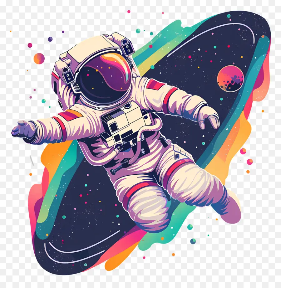 Astronot Yüzen，Astronot PNG