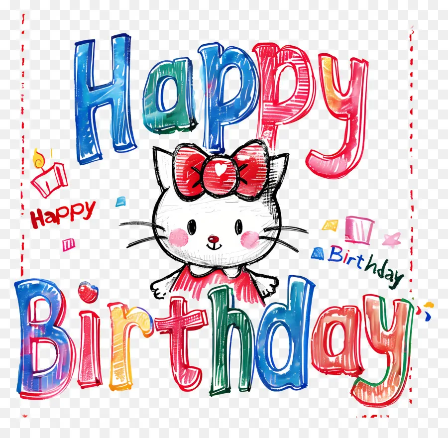 Doğum Günün Kutlu Olsun，Kedi PNG
