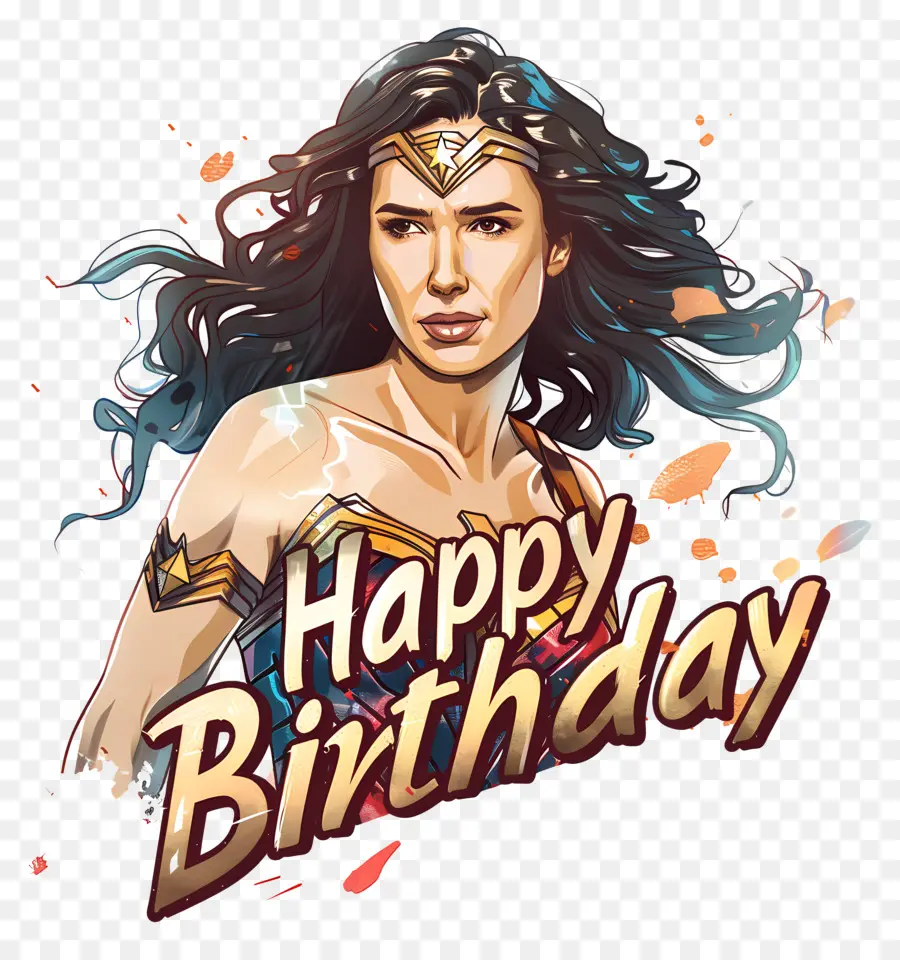 Doğum Günü，Wonderwoman PNG