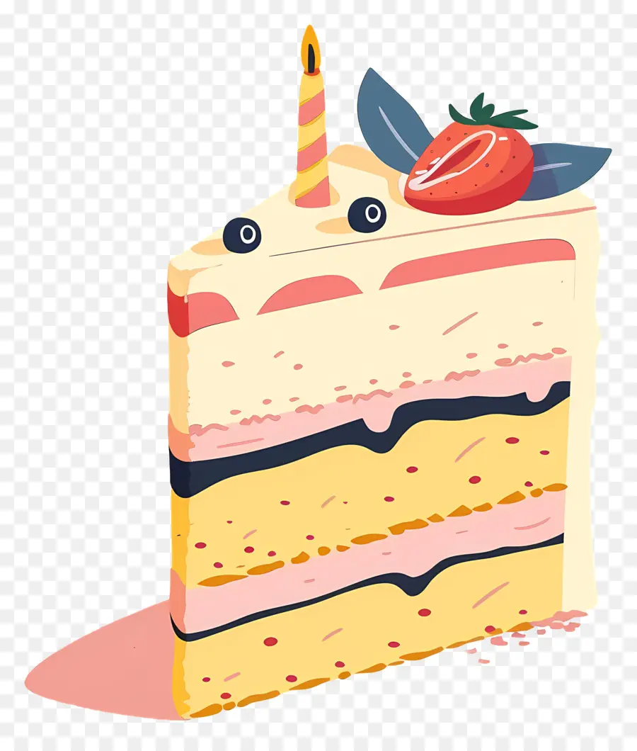 Sevimli Kek，Doğum Günü Pastası PNG
