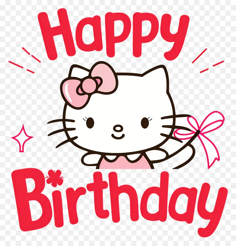 Doğum Günün Kutlu Olsun，Karikatür Kedi PNG