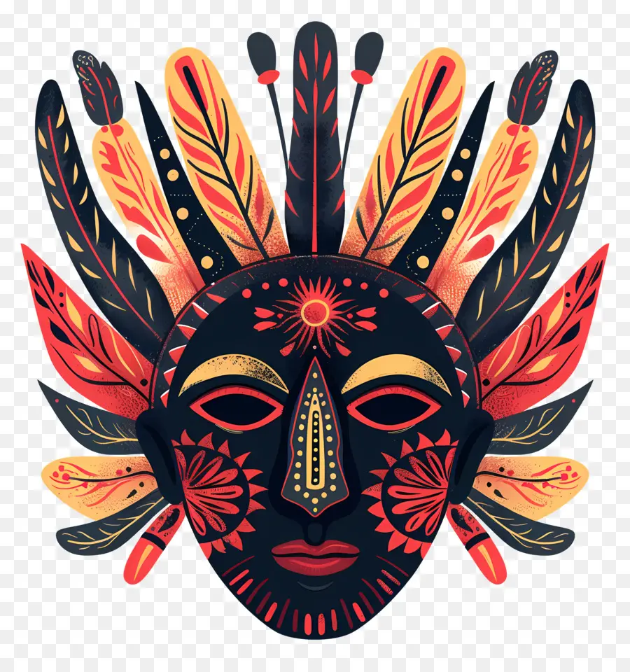 Kültürel Maske，Yerli PNG