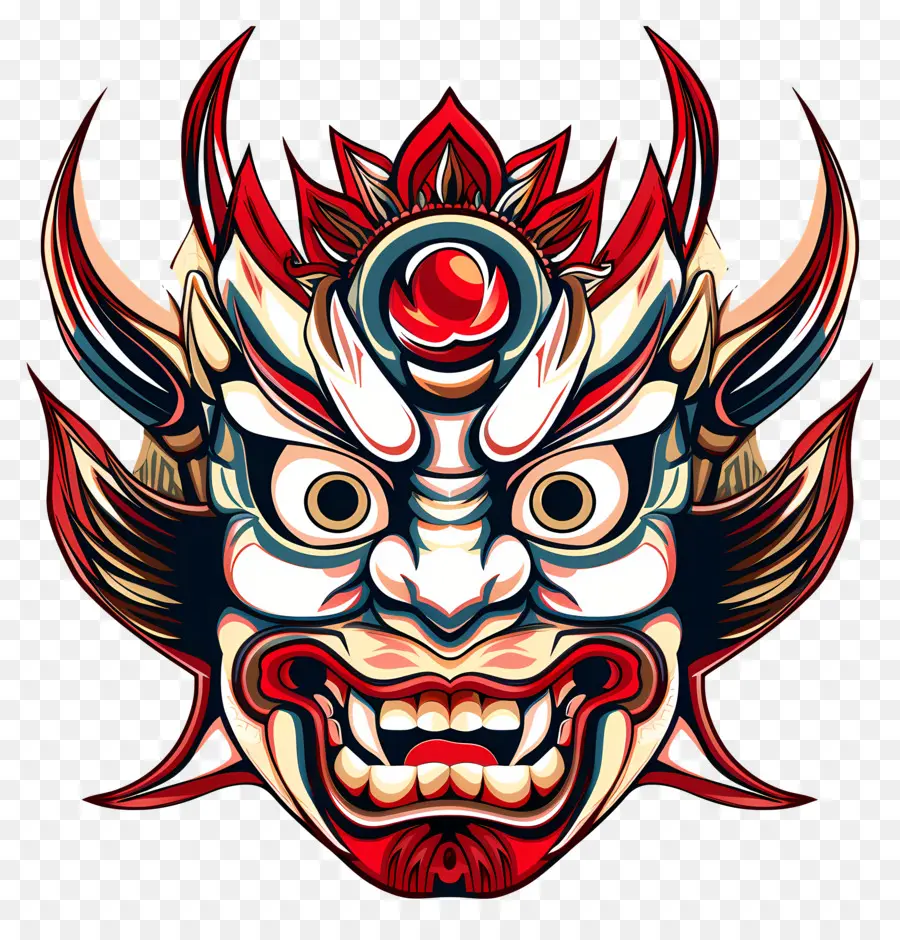 Kültürel Maske，şeytan Maskesi PNG