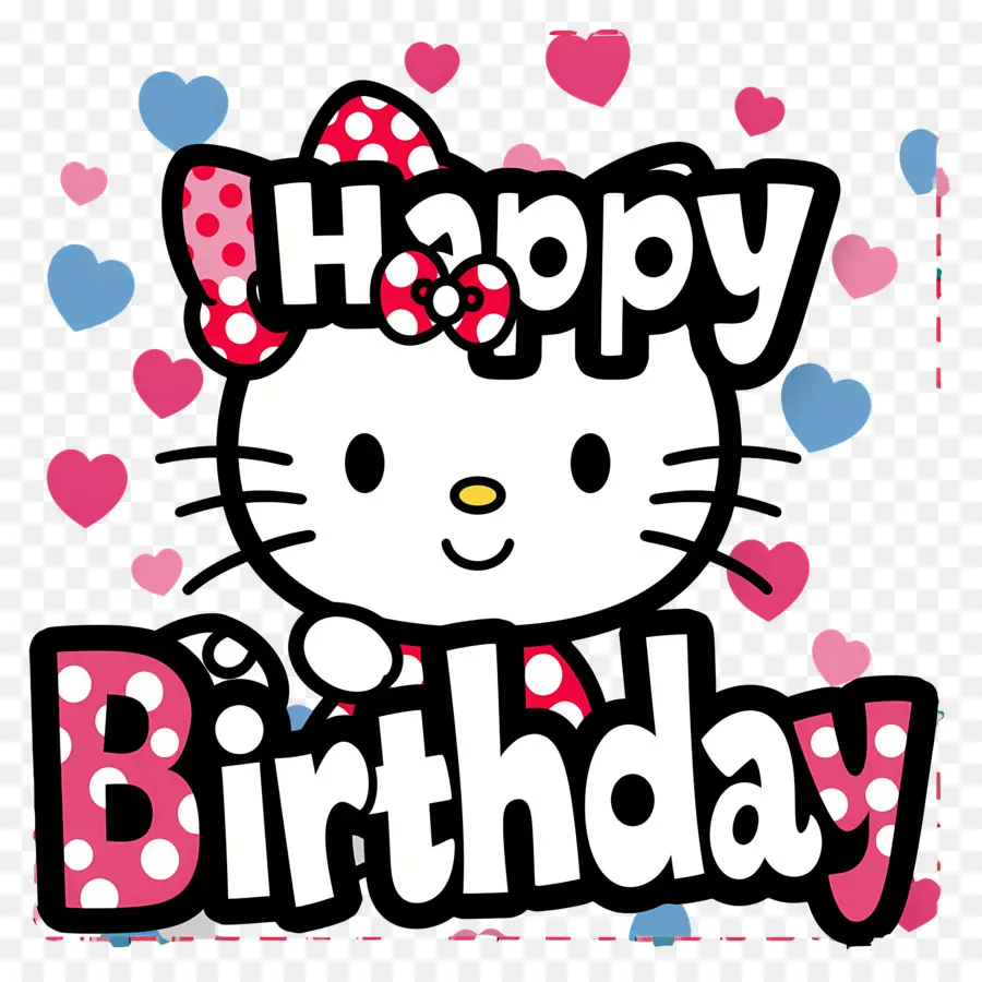 Doğum Günün Kutlu Olsun，Merhaba Kitty PNG