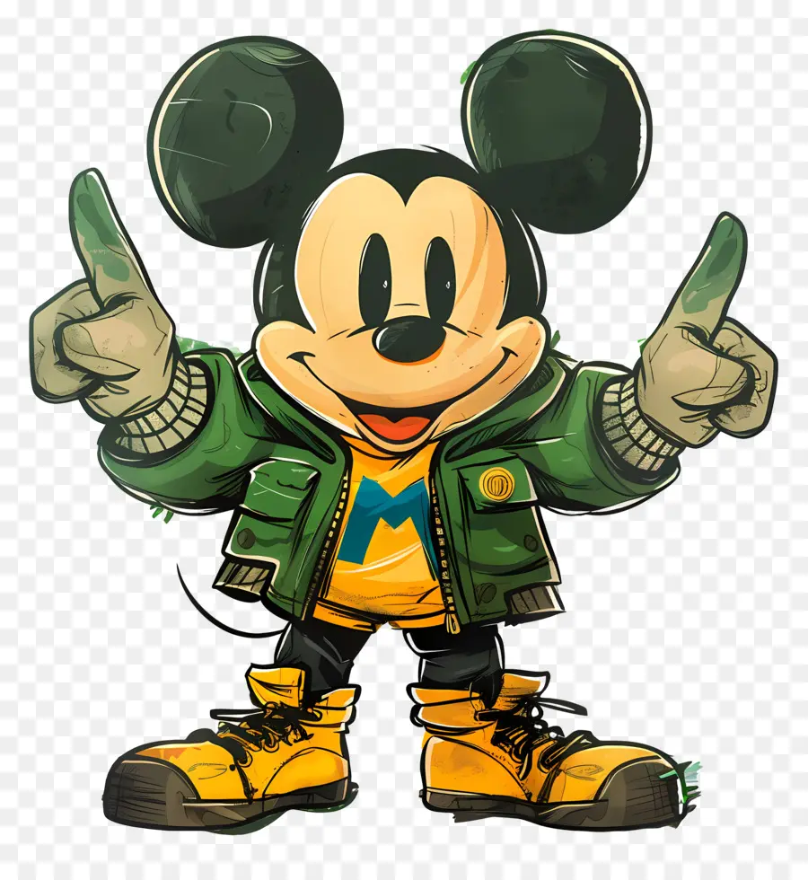 Mickey Fare，çizgi Film Karakteri PNG