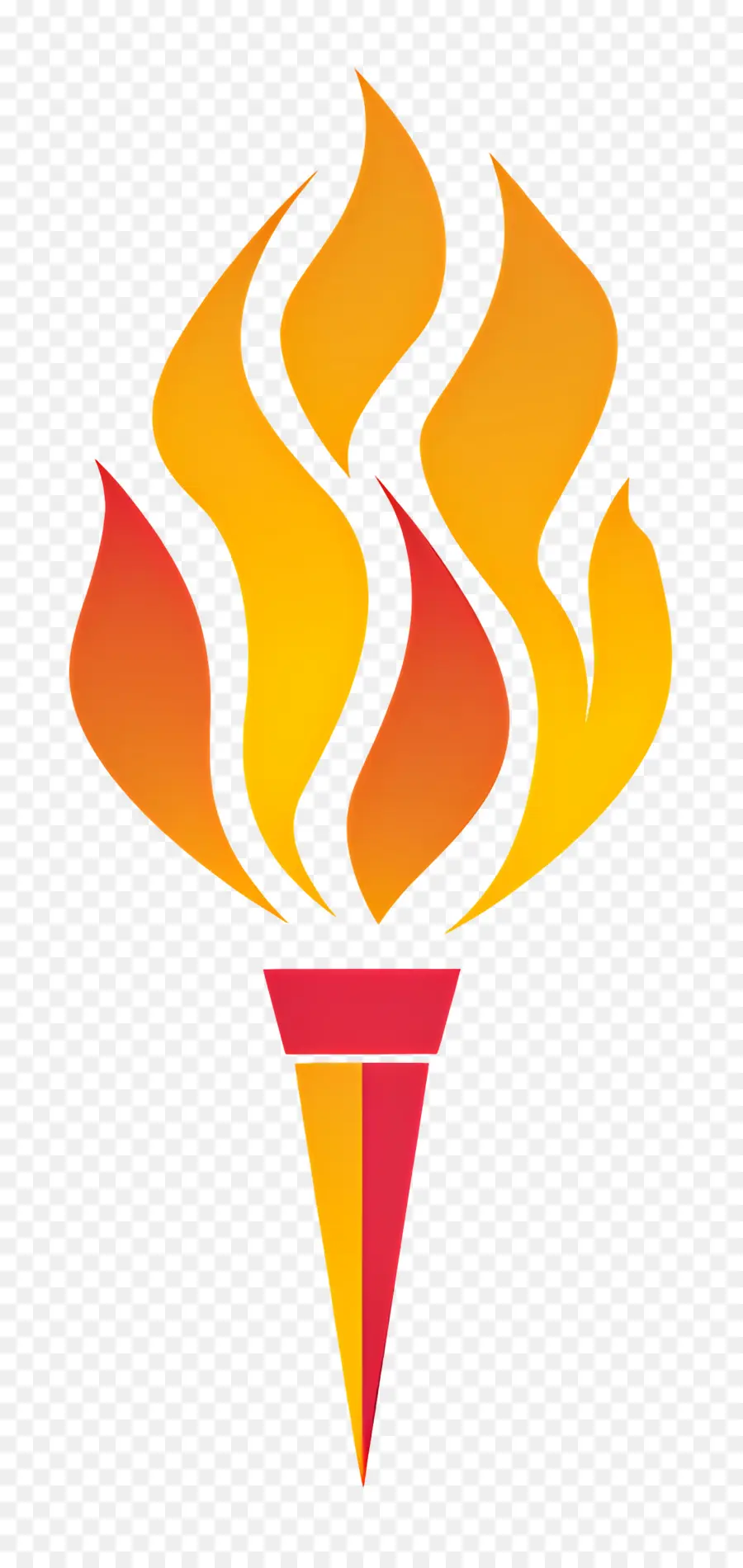Olimpiyat Meşalesi，Yangın Meşale PNG