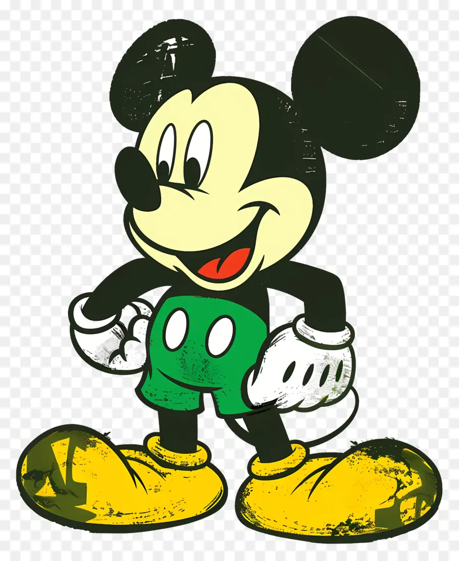 Mickey Fare，çizgi Film Karakteri PNG