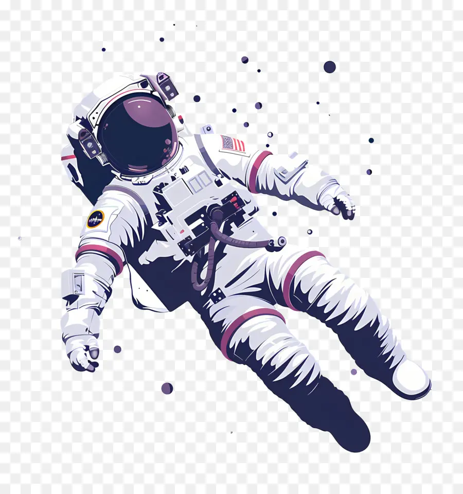 Astronot Yüzen，Astronot PNG