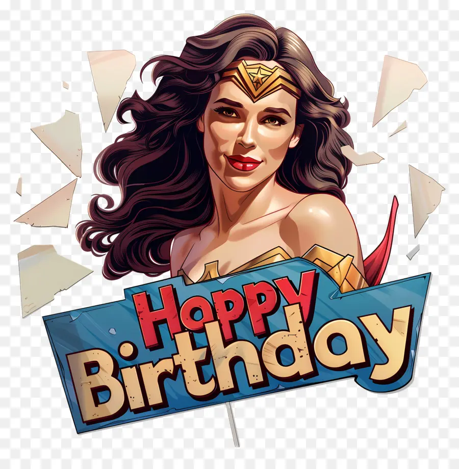 Doğum Günü，Wonderwoman PNG