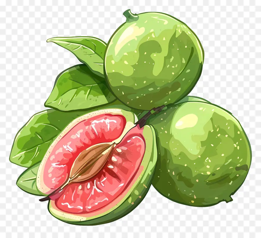 Guava，Tropikal Meyve PNG