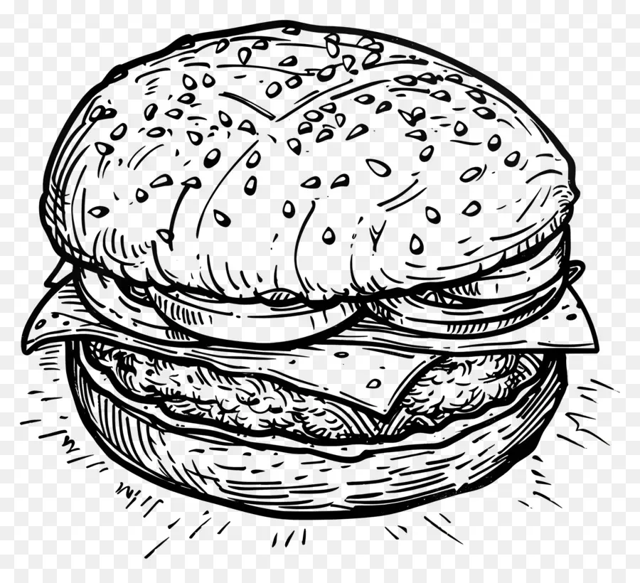 Hamburger，Peynir PNG