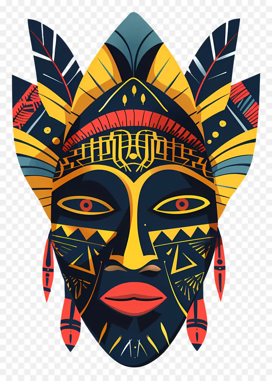 Kültürel Maske，Kabile Maskesi PNG