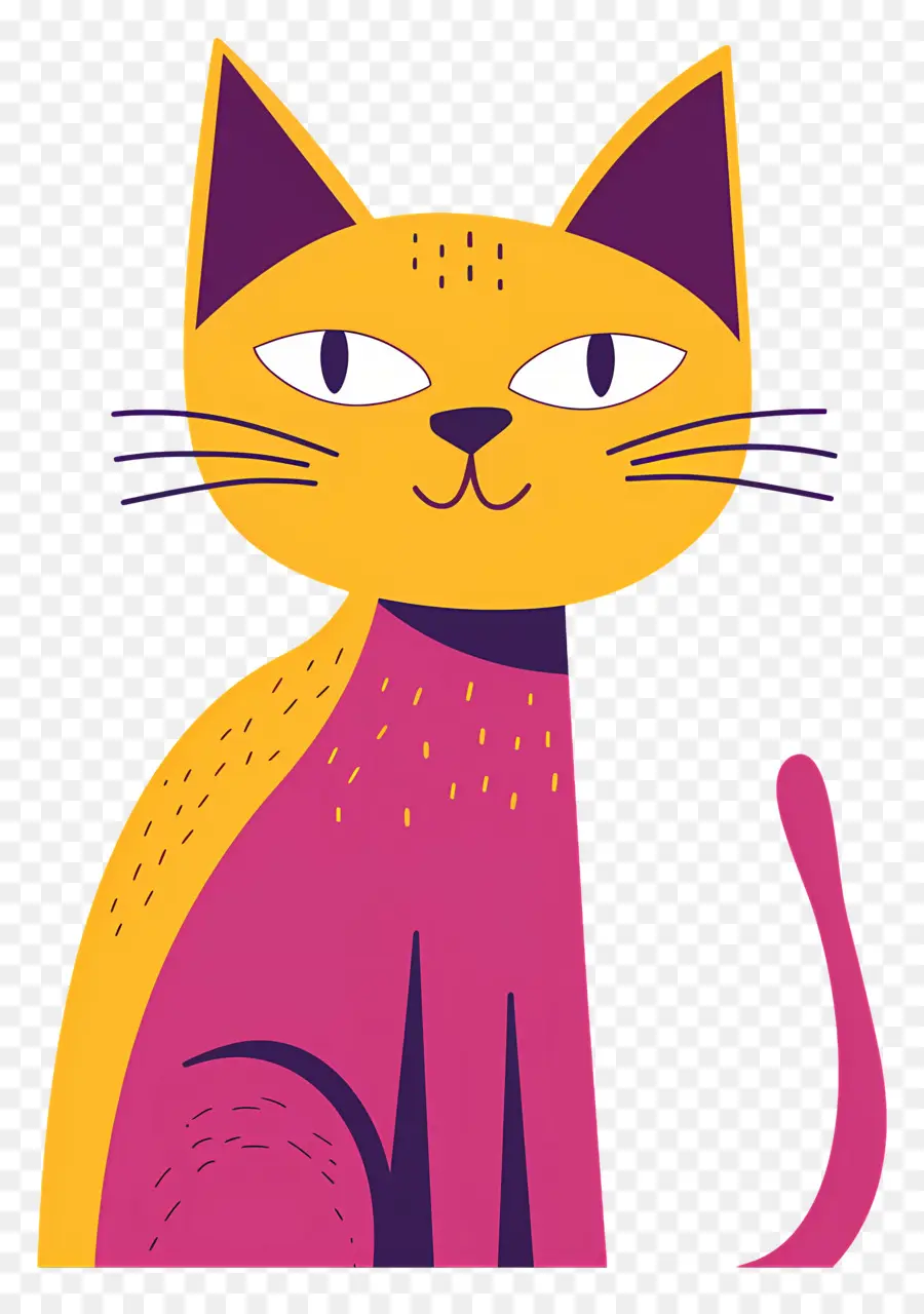 Karikatür Kedi，Kedi PNG