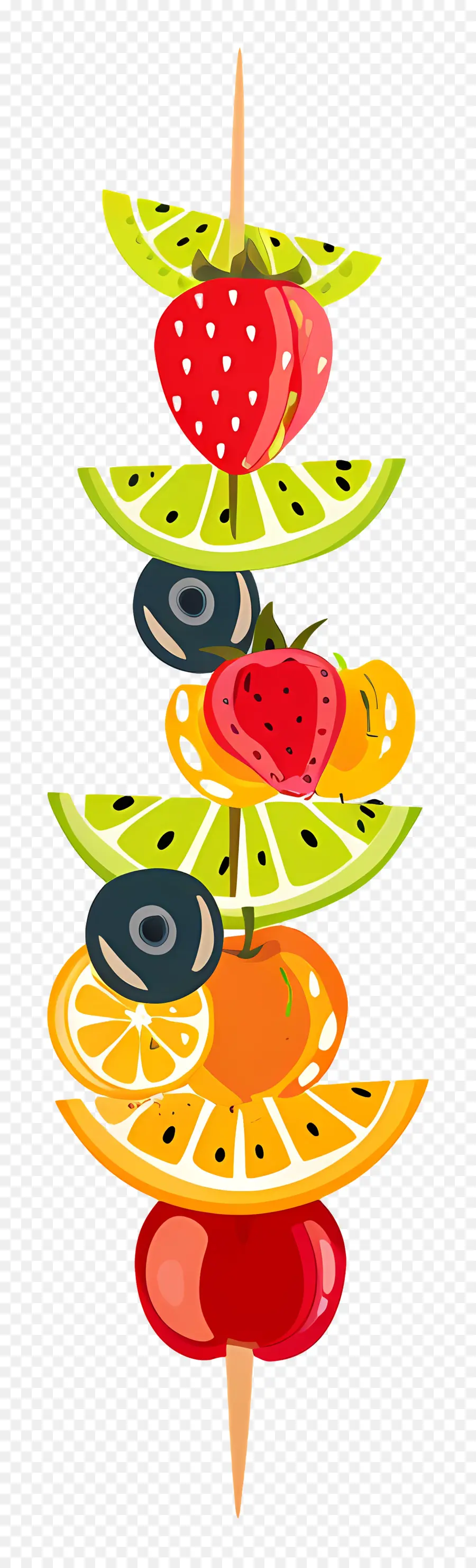Meyve şiş，Meyve Kulesi PNG