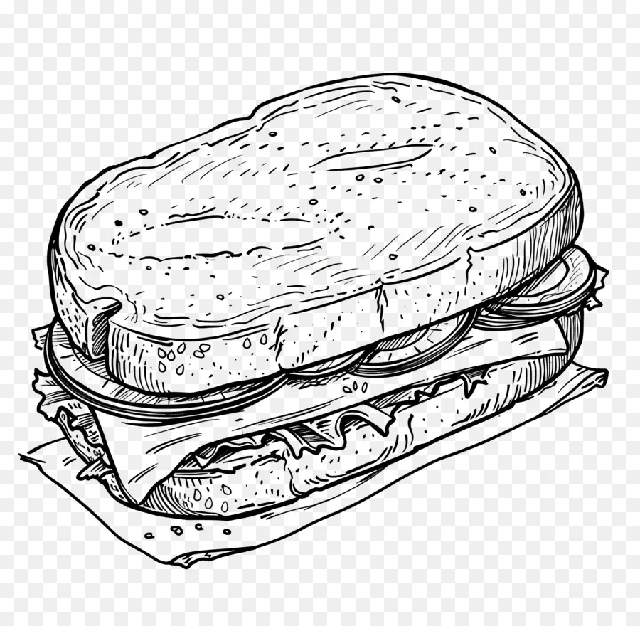 Sandviç，Ekmek PNG