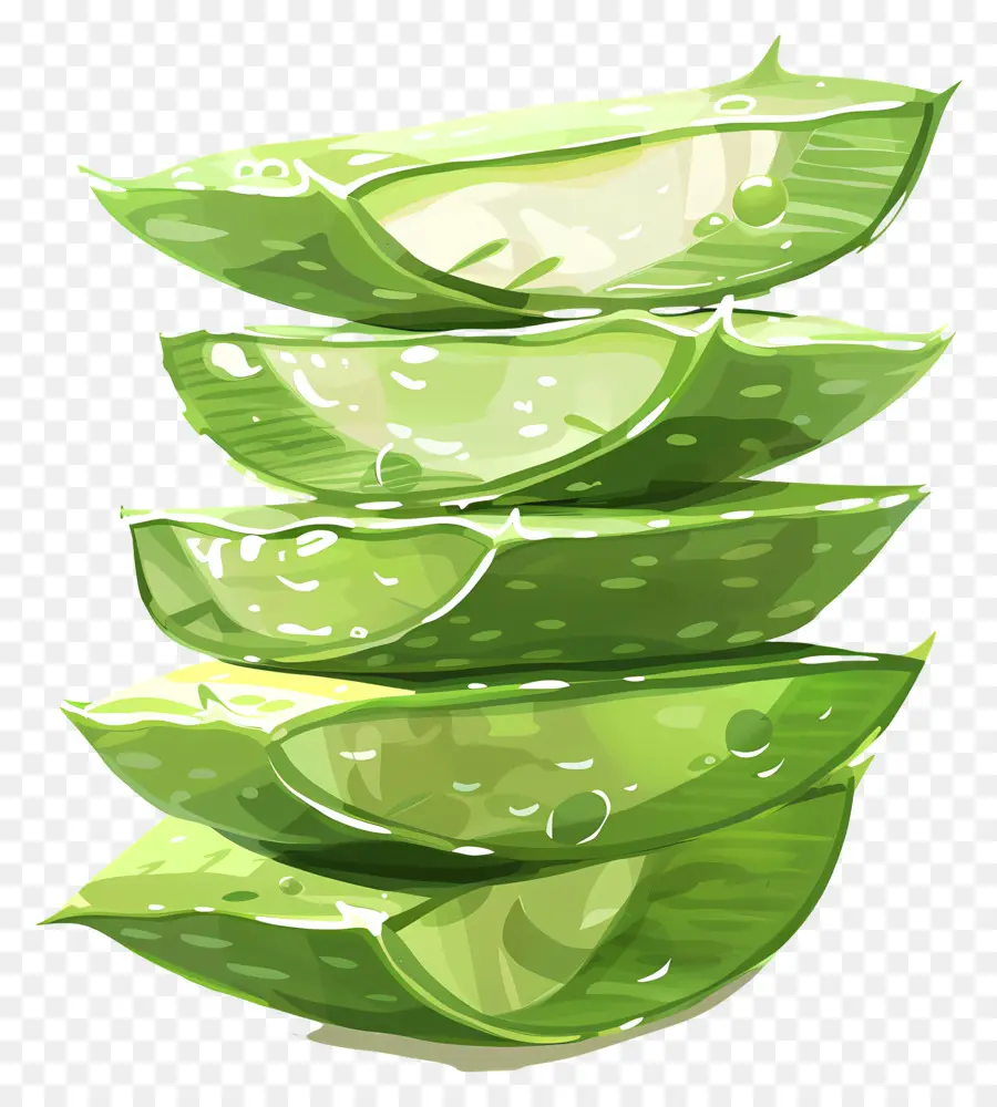 Aloe Vera Dilimleri，Aloe Vera PNG