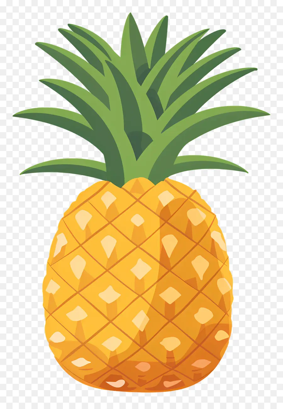 Ananas，Tropikal Meyve PNG