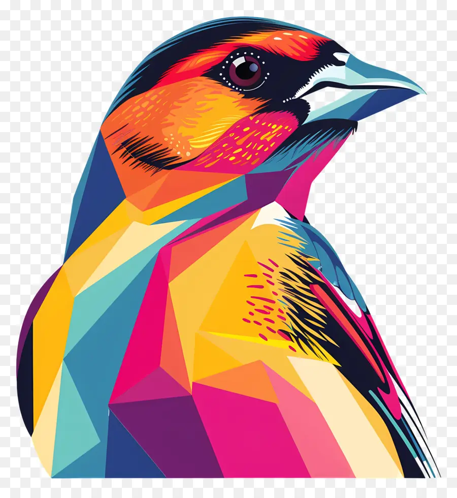Kuş，Renkli PNG