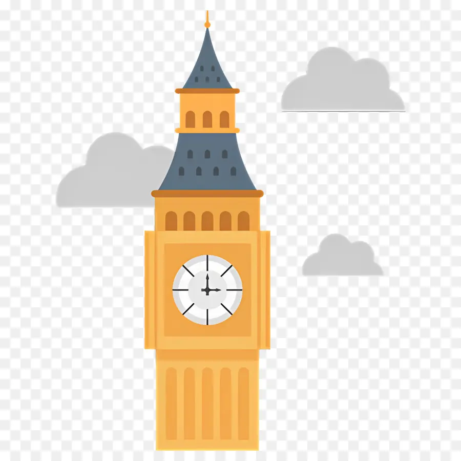 Londra Big Ben，Saat Kulesi PNG