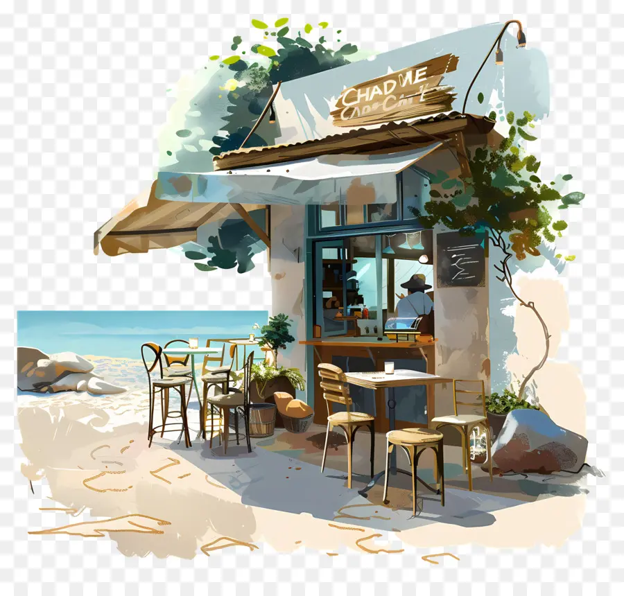 Kafe，Plaj PNG