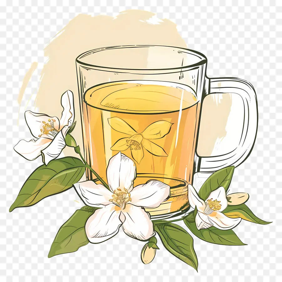Yasemin çayı，Sağlık Yararları PNG