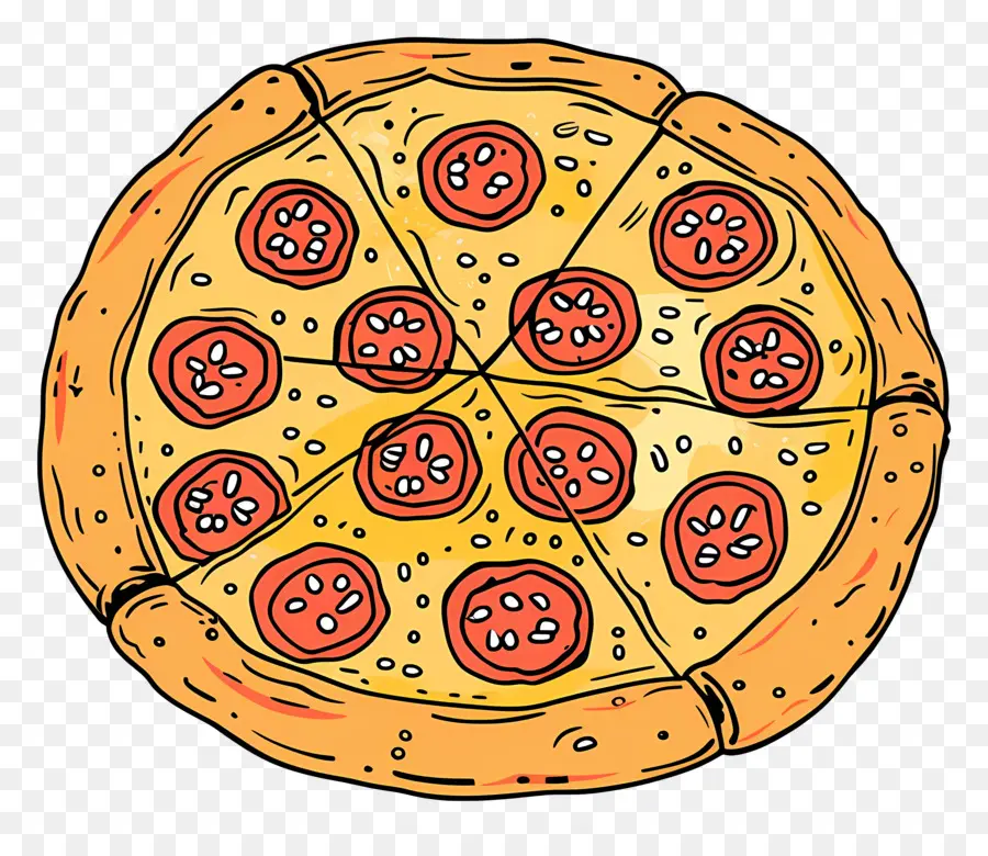 Pizza，Domates PNG