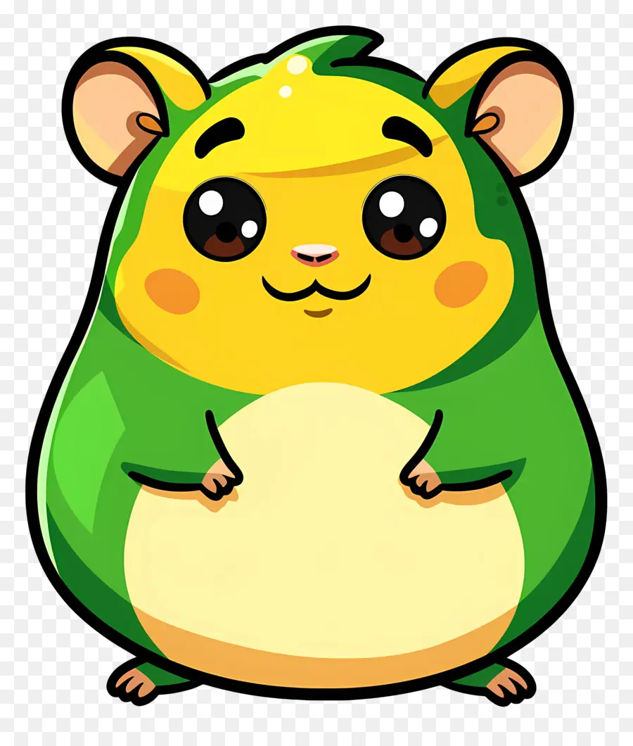 Karikatür Hamster，Sevimli Hamster PNG