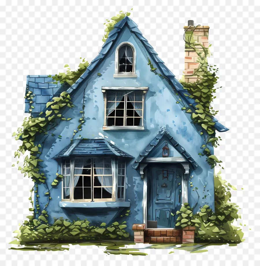 Mavi Ev，Ivy Büyüyor PNG