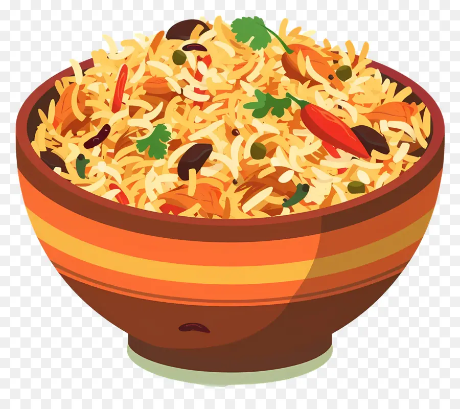 Biryani，Kase Pirinç PNG