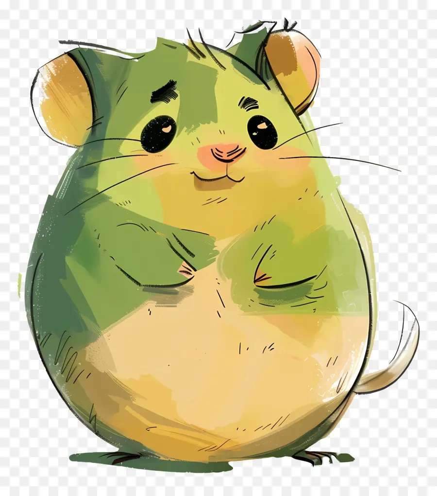 Karikatür Hamster，Hamster PNG