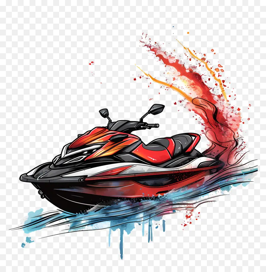 Jet Ski，Deniz PNG