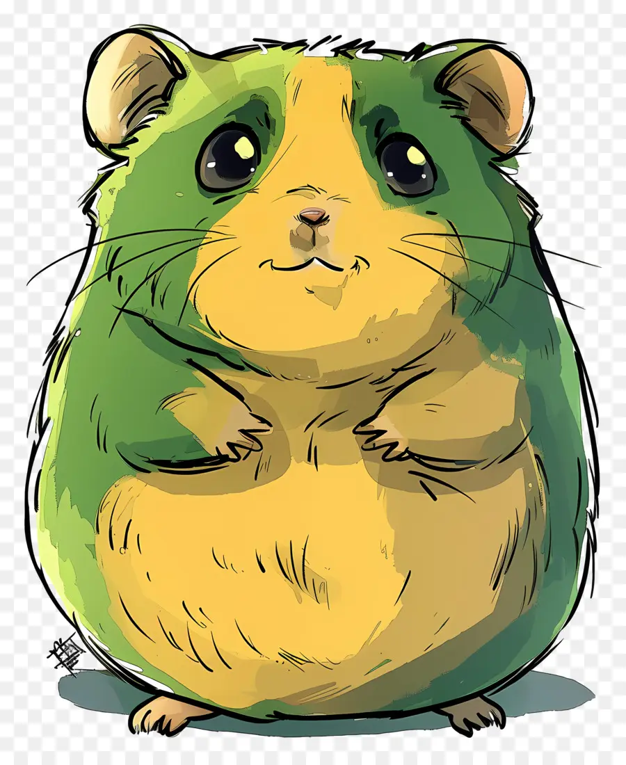 Karikatür Hamster，Kobay PNG