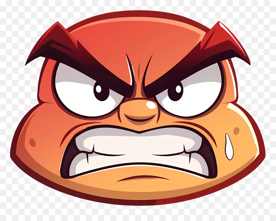 Kızgın Yüz，Kızgın çizgi Film Karakteri PNG
